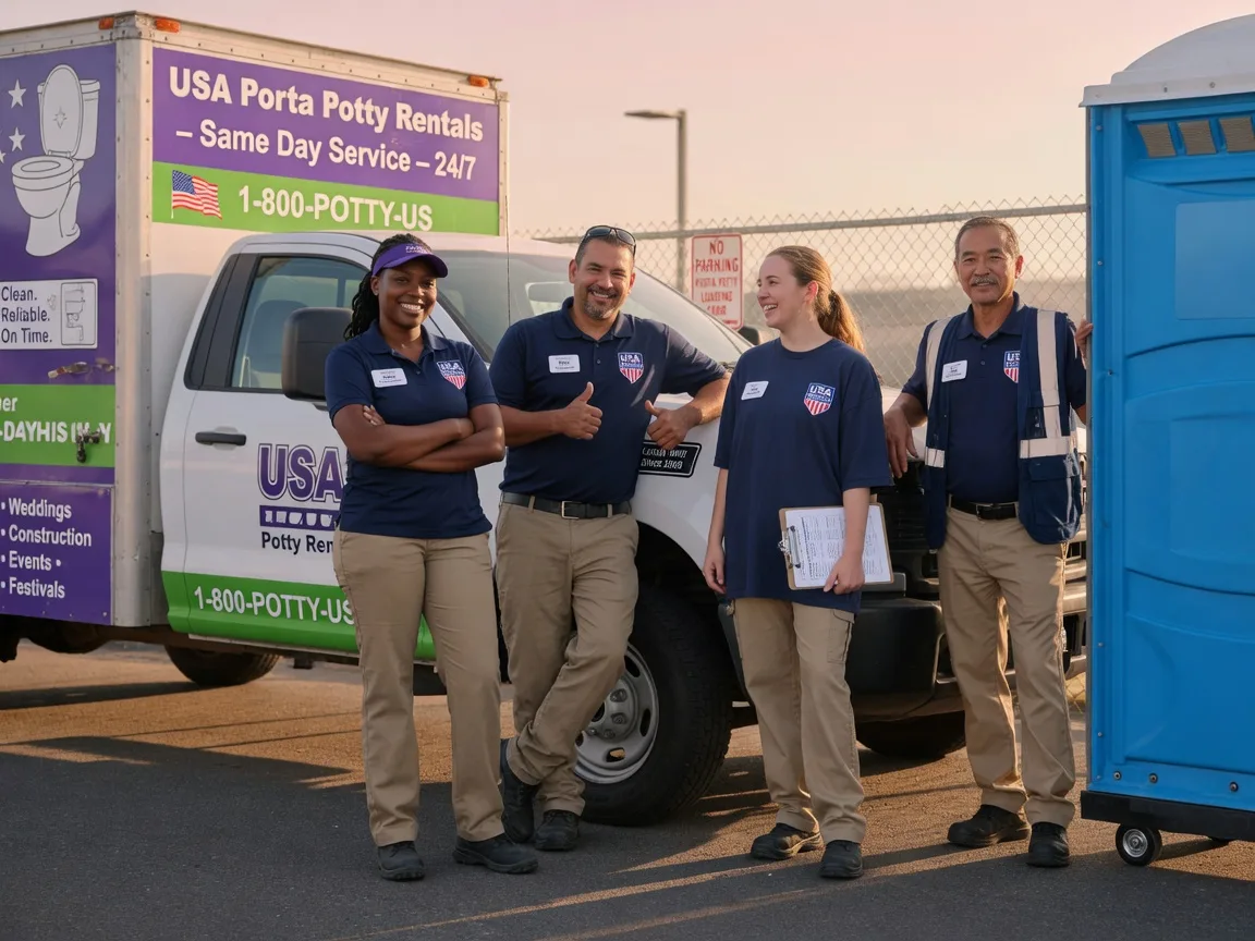Porta Potty Rental company in Denison, TX